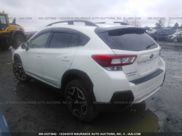 JF2GTAMC6JH246491 - 2018 SUBARU CROSSTREK LIMITED WHITE photo 3