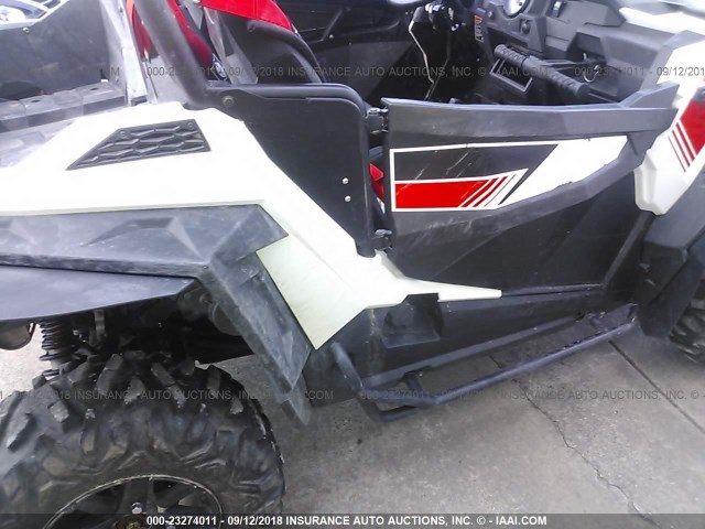 4XAVBA876GB330075 - 2016 POLARIS RZR S 900 WHITE photo 6