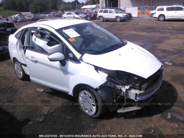 3FADP4AJ6JM100569 - 2018 FORD FIESTA S WHITE photo 1