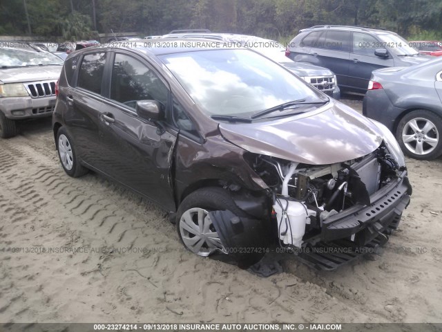 3N1CE2CP5HL365309 - 2017 NISSAN VERSA NOTE S/S PLUS/SV/SL/SR BROWN photo 1