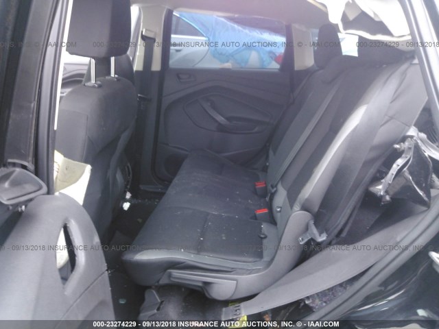 1FMCU0F7XGUB78518 - 2016 FORD ESCAPE S BLACK photo 8