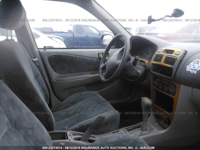 1NXBR18E1WZ101615 - 1998 TOYOTA COROLLA VE/CE/LE 栗色 照片 5