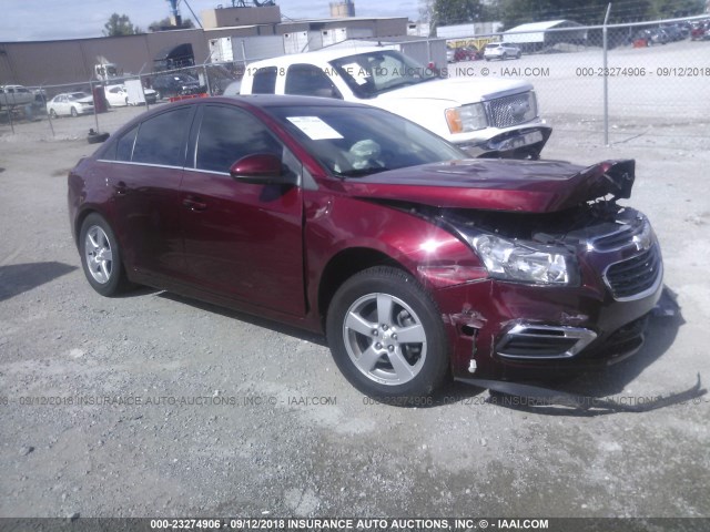 1G1PE5SB0G7176097 - 2016 CHEVROLET CRUZE LIMITED LT BURGUNDY photo 1