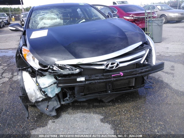 5NPEC4AC9EH871244 - 2014 HYUNDAI SONATA SE/LIMITED BLACK photo 6