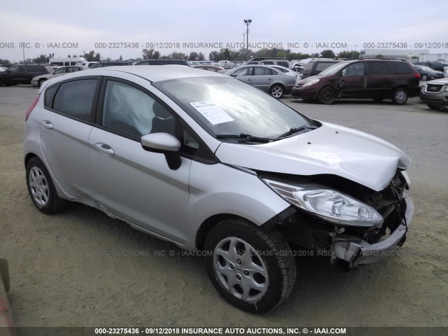 3FADP4EJXBM129598 - 2011 FORD FIESTA SE SILVER photo 1