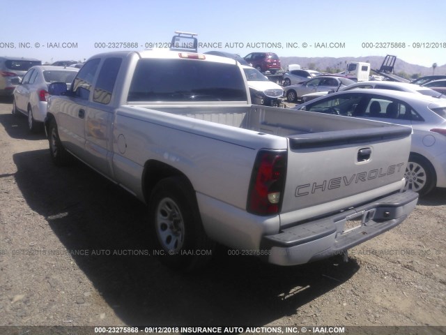 1GCEC19X55Z294968 - 2005 CHEVROLET SILVERADO C1500 GRAY photo 3