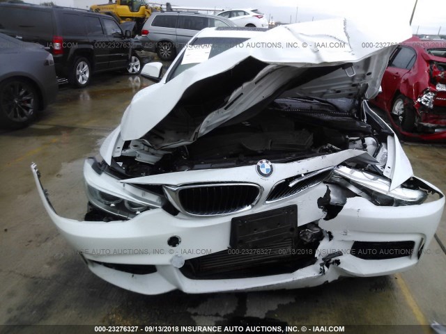 WBA4A5C56FGK16161 - 2015 BMW 428 I/GRAN COUPE WHITE photo 6