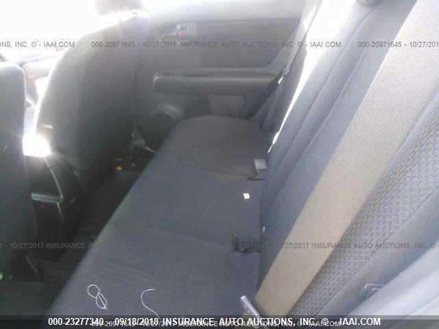 JTLKE50E191086658 - 2009 TOYOTA SCION SILVER photo 8