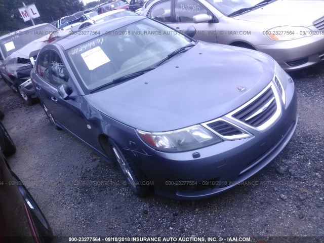 YS3FB49Y981151583 - 2008 SAAB 9-3 2.0T GRAY photo 1