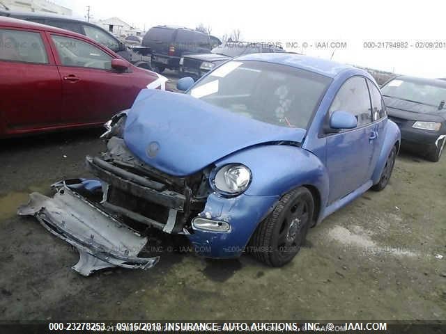 3VWBB61C3WM009583 - 1998 VOLKSWAGEN NEW BEETLE Mavi foto 2