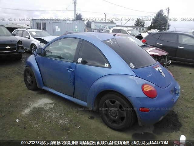 3VWBB61C3WM009583 - 1998 VOLKSWAGEN NEW BEETLE Mavi foto 3