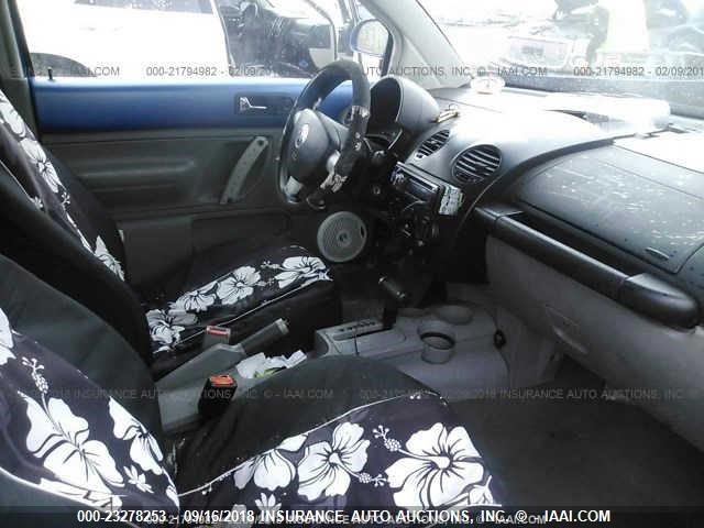 3VWBB61C3WM009583 - 1998 VOLKSWAGEN NEW BEETLE Mavi foto 5