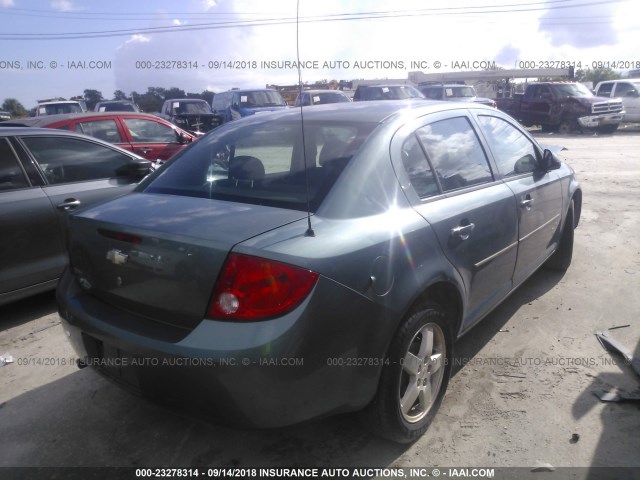 1G1AF5F58A7166139 - 2010 CHEVROLET COBALT 2LT BLUE photo 4