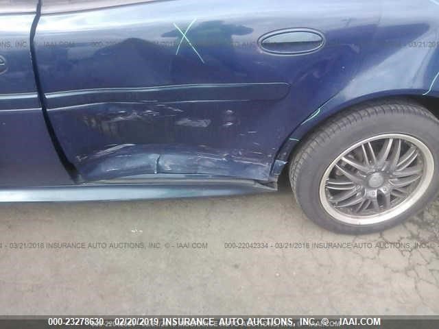 2G2WP552361280138 - 2006 PONTIAC GRAND PRIX BLUE photo 6