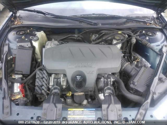 2G2WP552361280138 - 2006 PONTIAC GRAND PRIX BLUE photo 8