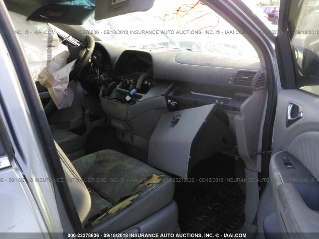 5FNRL38677B033534 - 2007 HONDA ODYSSEY EXL SILVER photo 5