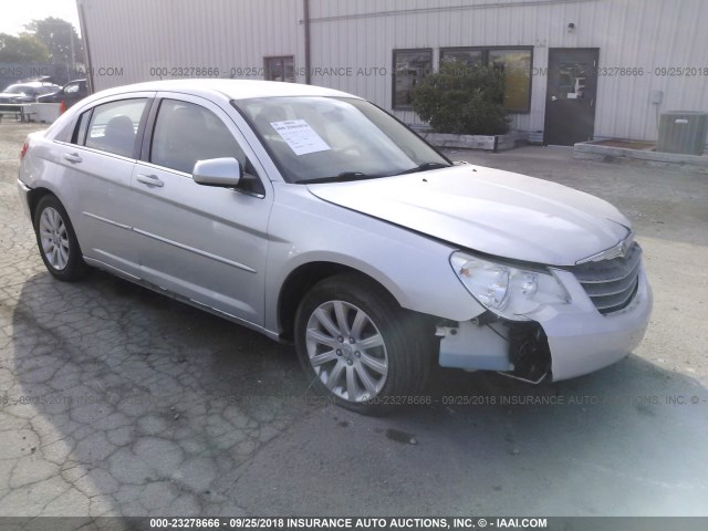 1C3CC5FD2AN192459 - 2010 CHRYSLER SEBRING LIMITED SILVER photo 1