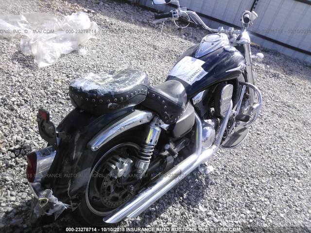 JKBVNKA146A021341 - 2006 KAWASAKI VN1600 A1 BLACK photo 4