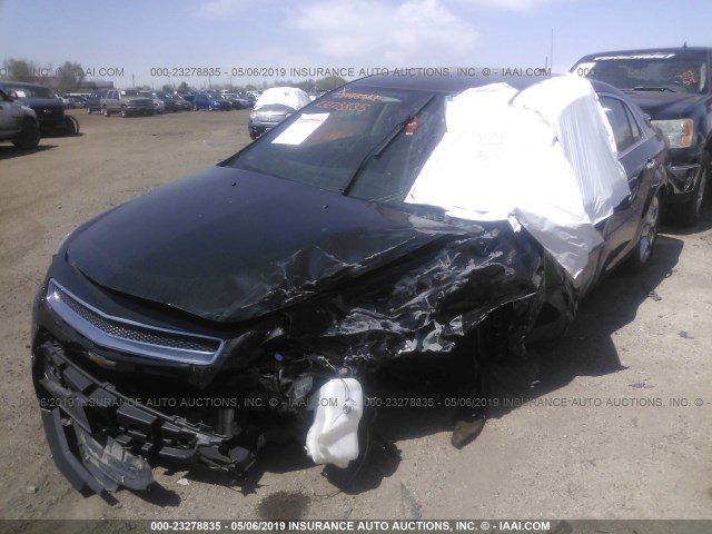 1G1ZC5E08CF310671 - 2012 CHEVROLET MALIBU 1LT 黑色 照片 2