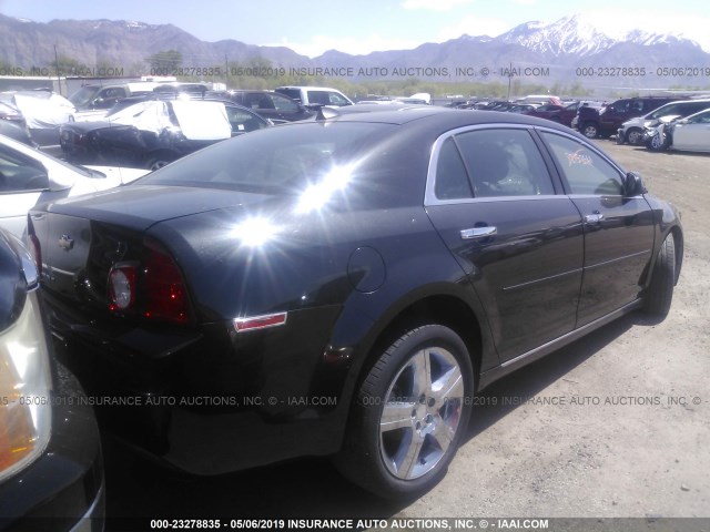 1G1ZC5E08CF310671 - 2012 CHEVROLET MALIBU 1LT 黑色 照片 4