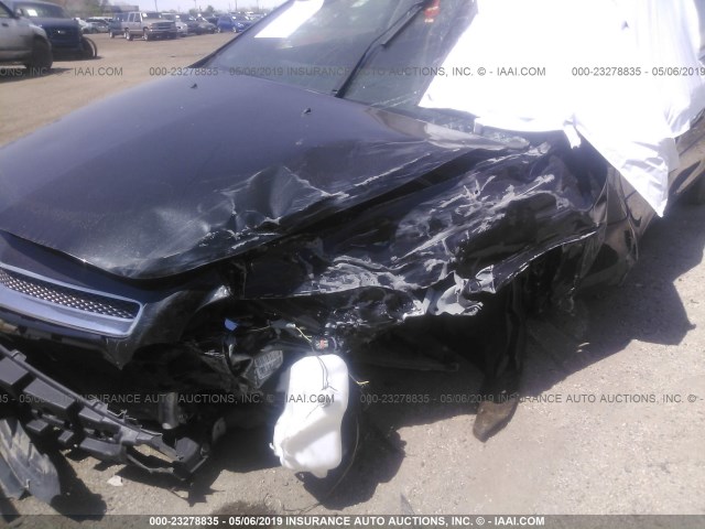 1G1ZC5E08CF310671 - 2012 CHEVROLET MALIBU 1LT 黑色 照片 6