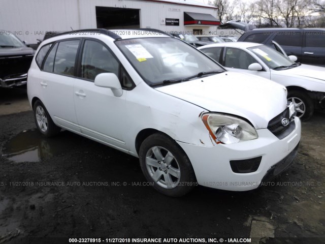 KNAFG526987138561 - 2008 KIA RONDO LX/EX WHITE photo 1