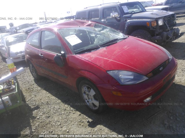 3FAFP313X3R173888 - 2003 FORD FOCUS ZX3 RED photo 1