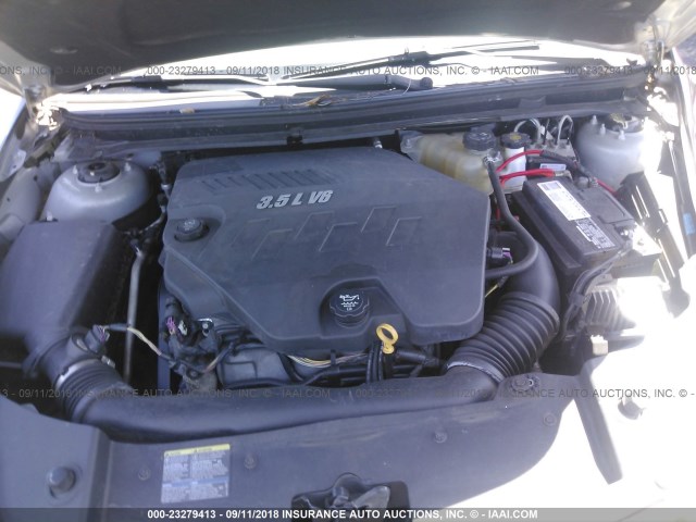 1G1ZG57KX94269161 - 2009 CHEVROLET MALIBU LS BLACK photo 10