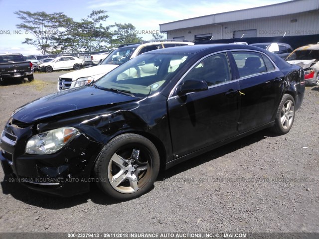 1G1ZG57KX94269161 - 2009 CHEVROLET MALIBU LS BLACK photo 6