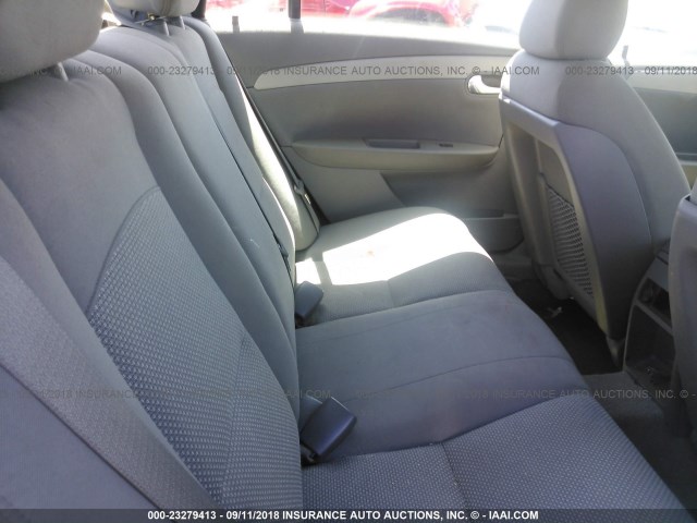 1G1ZG57KX94269161 - 2009 CHEVROLET MALIBU LS BLACK photo 8