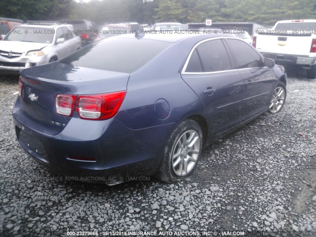 1G11C5SAXDF339052 - 2013 CHEVROLET MALIBU 1LT 蓝色 照片 4