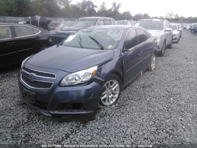 1G11C5SAXDF339052 - 2013 CHEVROLET MALIBU 1LT 蓝色 照片 6