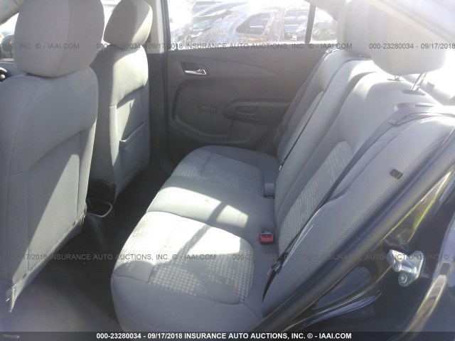 1G1JA5SH4D4193116 - 2013 CHEVROLET SONIC LS 黑色 照片 8