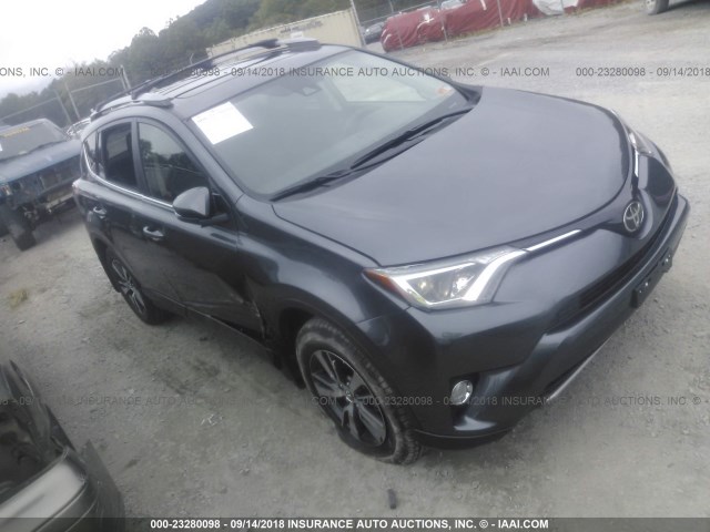 JTMRFREV0JD247477 - 2018 TOYOTA RAV4 ADVENTURE/XLE 灰色 照片 1