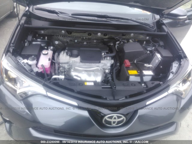 JTMRFREV0JD247477 - 2018 TOYOTA RAV4 ADVENTURE/XLE 灰色 照片 10