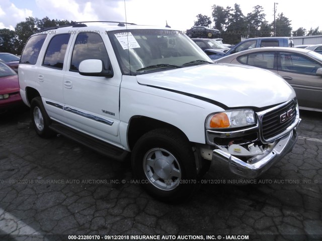 1GKEC13Z74R283967 - 2004 GMC YUKON WHITE photo 1