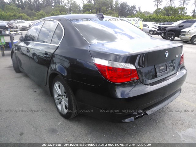 WBANF735X7CU24084 - 2007 BMW 530 XI BLACK photo 3