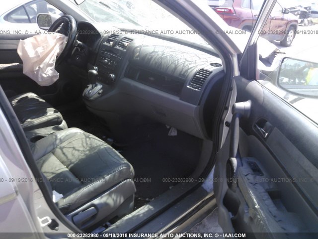 5J6RE3H72AL030428 - 2010 HONDA CR-V EXL SILVER photo 5