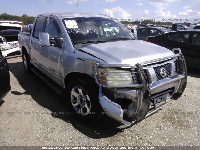 1N6BA07A65N523292 - 2005 NISSAN TITAN XE/SE/LE SILVER photo 6