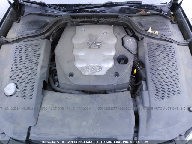 JNKAY01F48M650503 - 2008 INFINITI M35 GRAY photo 10