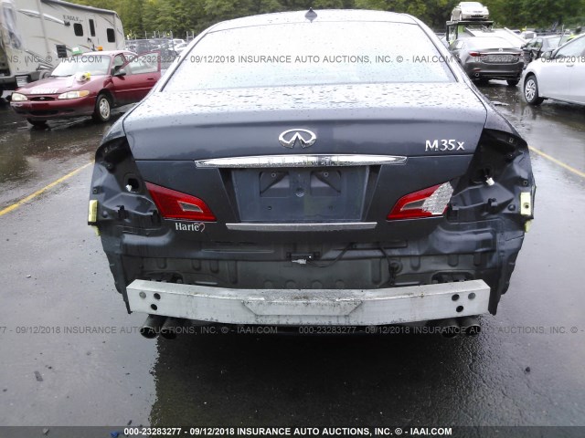 JNKAY01F48M650503 - 2008 INFINITI M35 GRAY photo 6