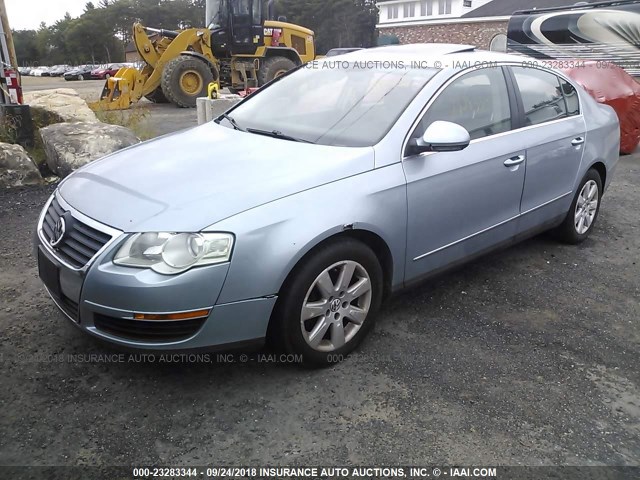 WVWAK93C86P037371 - 2006 VOLKSWAGEN PASSAT 2.0T/2.0T VALUE Light Blue photo 6