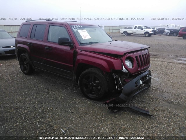 1C4NJPBAXED813587 - 2014 JEEP PATRIOT SPORT MAROON photo 1