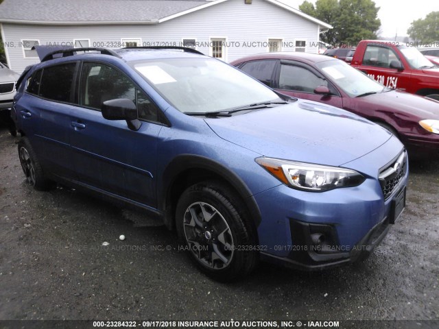 JF2GTAAC0J9329171 - 2018 SUBARU CROSSTREK BLUE photo 1