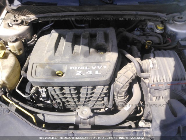 1B3BD4FB0BN606192 - 2011 DODGE AVENGER EXPRESS 银色 照片 10