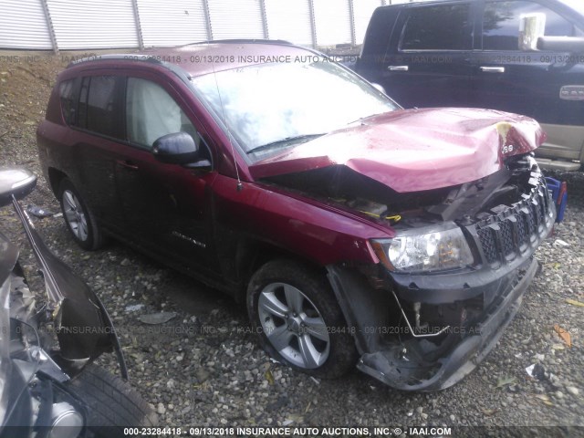 1C4NJCBA4GD665321 - 2016 JEEP COMPASS SPORT RED photo 1