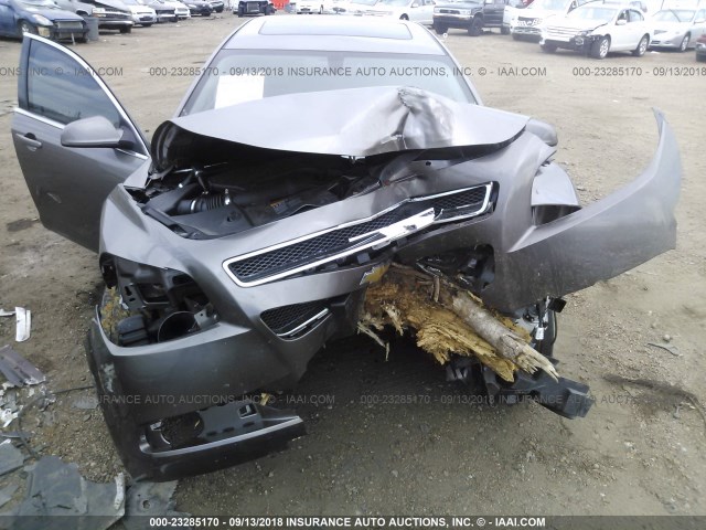 1G1ZC5E1XBF239755 - 2011 CHEVROLET MALIBU 1LT ნაცრისფერი ფოტო 10