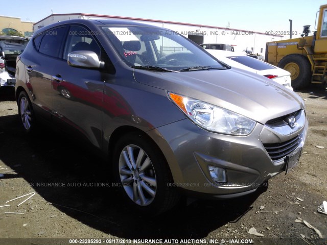 KM8JU3AC1AU011811 - 2010 HYUNDAI TUCSON GLS/LIMITED 棕色 照片 1