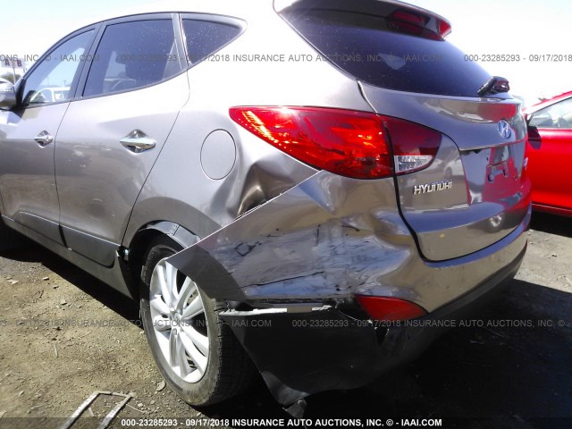 KM8JU3AC1AU011811 - 2010 HYUNDAI TUCSON GLS/LIMITED 棕色 照片 6