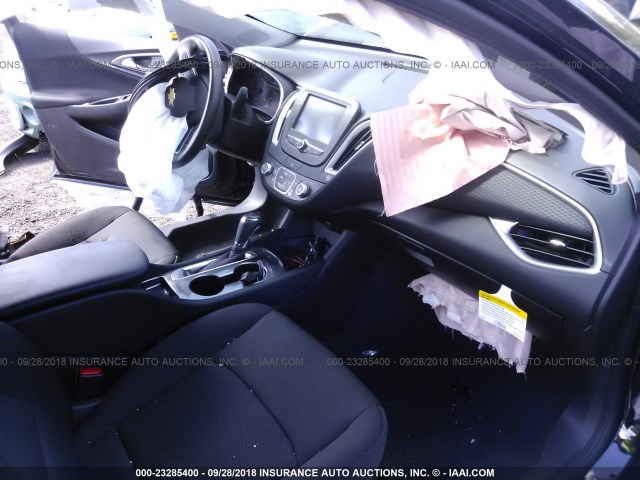1G1ZB5ST3JF241144 - 2018 CHEVROLET MALIBU LS BLACK photo 5